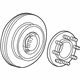 Ford 5U2Z-1V102-C Hub & Rotor, Front
