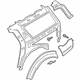 Ford JL1Z-4027864-B Inner Quarter Panel, Rear Passenger Side