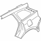 Ford LJ7Z-78278A92-A Quarter Panel Assy, Outer Passenger Side