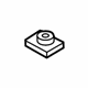Ford BC3Z-8124-A Radiator Lower Insulator