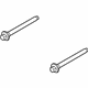 Ford -W715436-S439 Gear Assembly Mount Bolt, Passenger Side