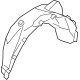 Ford MB5Z-78278B50-A Splash Shield, Rear Passenger Side