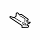 Ford EK4Z-61502E29-E Roof Bow Extension, Rear