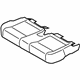 Ford HK4Z-9963805-DF Cushion Cover, Charcoal, Center Driver Side