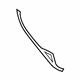 Ford KA1Z-58061A17-A Trim Molding, Driver Side