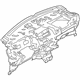 Ford FA1Z-5804320-B Instrument Panel