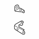 Ford FT4Z-5822800-B Upper Hinge, Front Passenger Side