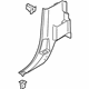 Ford FL3Z-1531013-AH Lower Pillar Trim, Camel, Driver Side