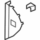 Ford 8A8Z-7404480-AB Side Panel, Black, Passenger Side