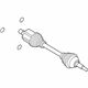 Ford L1MZ-3A427-E Axle Assembly, Front Driver Side
