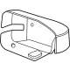 Ford M2DZ-17D742-D Mirror Cover, Molded Black, Front Passenger Side