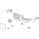 Ford M2DZ-17682-C Mirror Assembly, Passenger Side