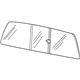 Ford F81Z-2542006-CA Sliding Glass, Rear