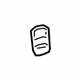 Ford GD9Z-5423550-A Door Shell Cap