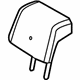 Ford BB5Z-78611A08-A Headrest, Center, Rear