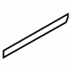Ford 9L3Z-9929076-B Side Molding, Rear Passenger Side