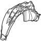 Ford M1PZ-78278B50-A Wheelhouse Liner, Rear Passenger Side
