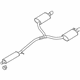 Ford DG1Z-5230-C Muffler & Pipe, Front