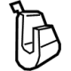 Ford PR3Z-63610C07-AA Seat Belt Guide, Driver Side