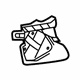 Ford F1EZ-17788-A Inner Bracket, Driver Side