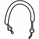 Ford CN1Z-5843870-B Release Cable, Rear