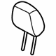 Ford D2BZ-54611A08-GE Headrest, Outer, Rear Passenger Side