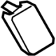 Ford CK4Z-6122642-A Blank Cover, Passenger Side