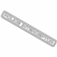 Ford LB5Z-7842528-A Nameplate, Rear