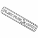 Ford DB5Z-9942528-C Nameplate, Rear