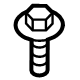 Ford -W712146-S442 Reinforcement Bracket Bolt