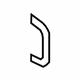 Ford 3T1Z-61250A06-A Hinge Reinforcement, Rear Upper Passenger Side