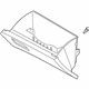Ford KB3Z-2106010-AB Glove Box Assembly, Front