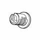 Ford GD9Z-5406082-A Lock Cylinder, Front