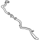Ford PC3Z-7A031-B Oil Cooler Line, Driver Side