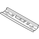 Ford LJ8Z-5803410-A Windshield Header, Front