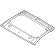 Ford LJ8Z-5853038-A Roof Bow, Front
