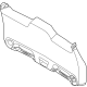 Ford M1PZ-7842906-AB Lower Trim Panel