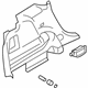 Ford 9T4Z-7831013-AA Quarter Trim Panel, Rear Driver Side