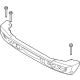 Ford M2DZ-17D957-AA Bumper, Front