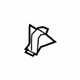 Ford 7T4Z-7847086-A Spare Support