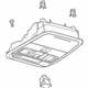 Ford LC5Z-78519A70-AK Overhead Console