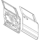Ford PC3Z-1624630-A Door Shell, Rear Passenger Side