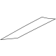 Ford PR3Z-6320001-KA Hood Stripe, Driver Side
