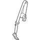 Ford 7T4Z-78611B64-AA Lap & Shoulder Belt, Graystone, Rear Center