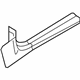 Ford 9E5Z-5413208-AC Front Sill Plate, Charcoal Black, Passenger Side