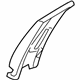 Ford AH6Z-5424356-DA Upper Center Pillar Trim, Charcoal/Steel Gray