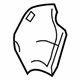 Ford 7A1Z-7862186-CA Inner Cover, Graystone