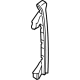 Ford FL3Z-1825804-A Glass Retainer, Rear Passenger Side