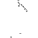 Ford ML3Z-9T515-A Oil Line, Passenger Side