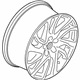 Ford MJ7Z-1007-C Wheel, Alloy